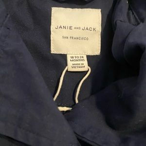 Janie and Jack Navy Jacket, size 18-24 months. Great conditions